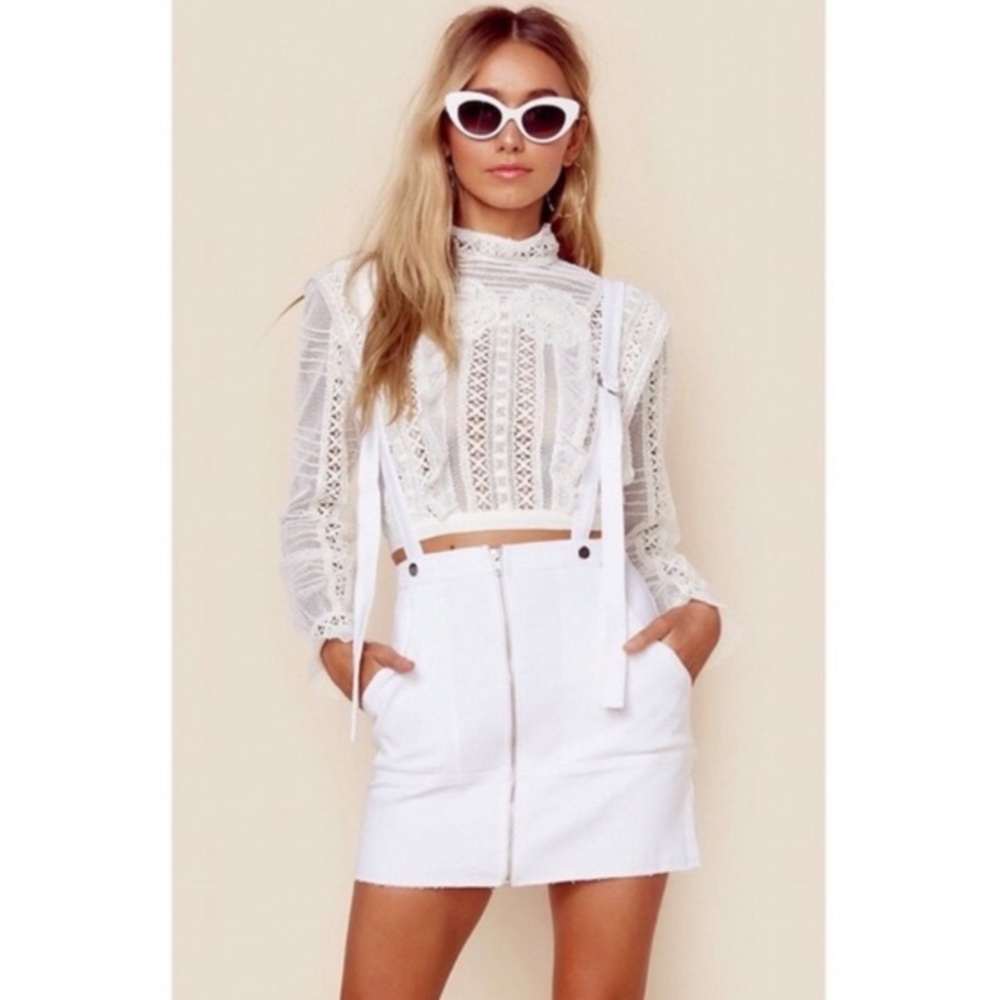 For love and lemons Monika mini skirt